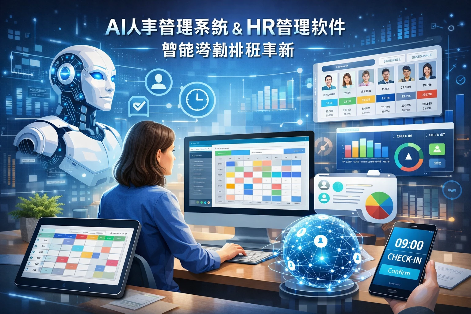 AI人事管理系统与HR管理软件的融合：考勤排班系统的智能化革新