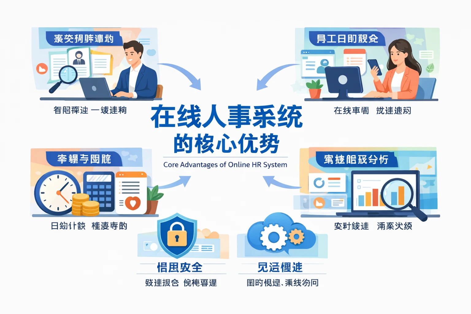 在线人事系统的核心优势