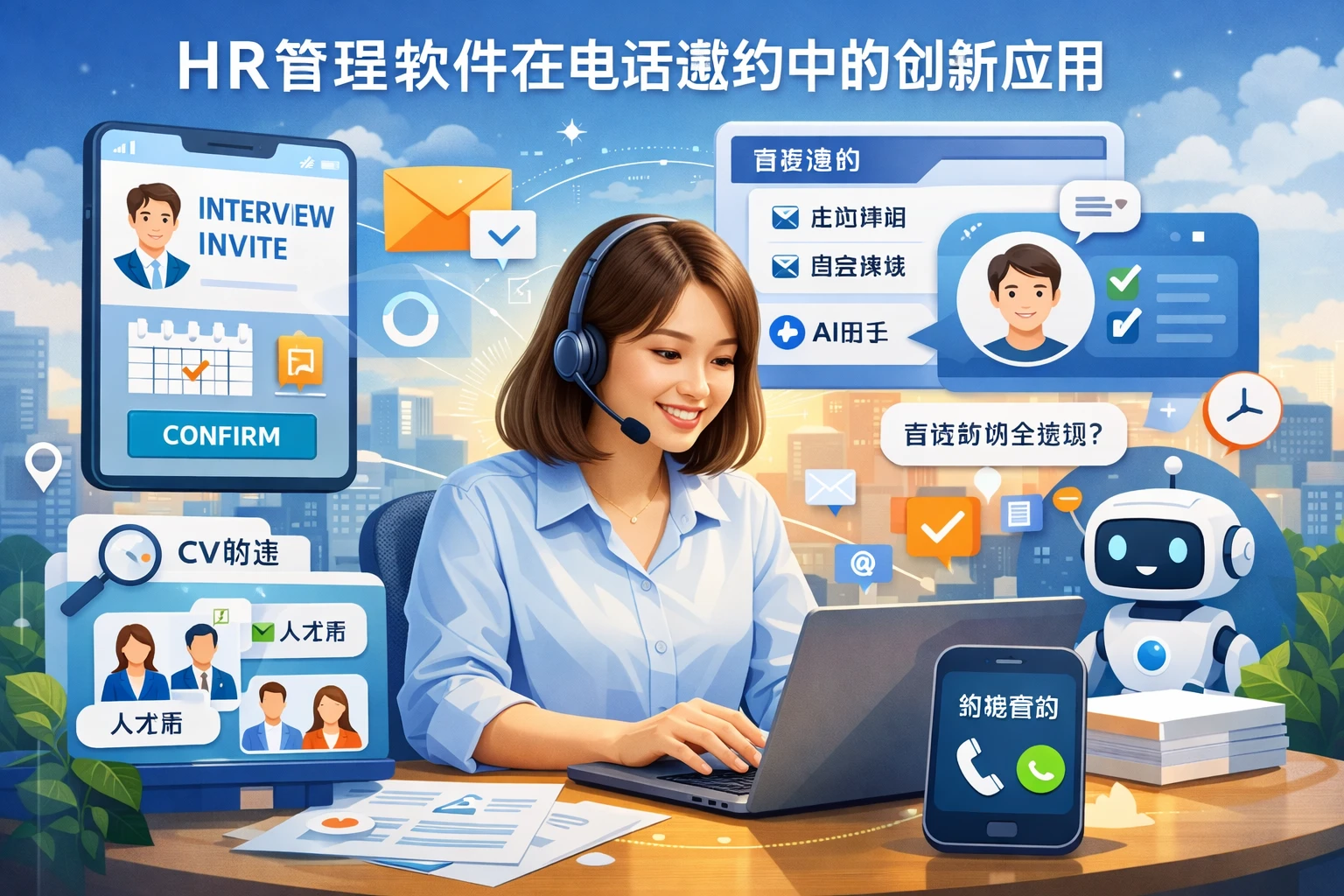 HR管理软件在电话邀约中的创新应用