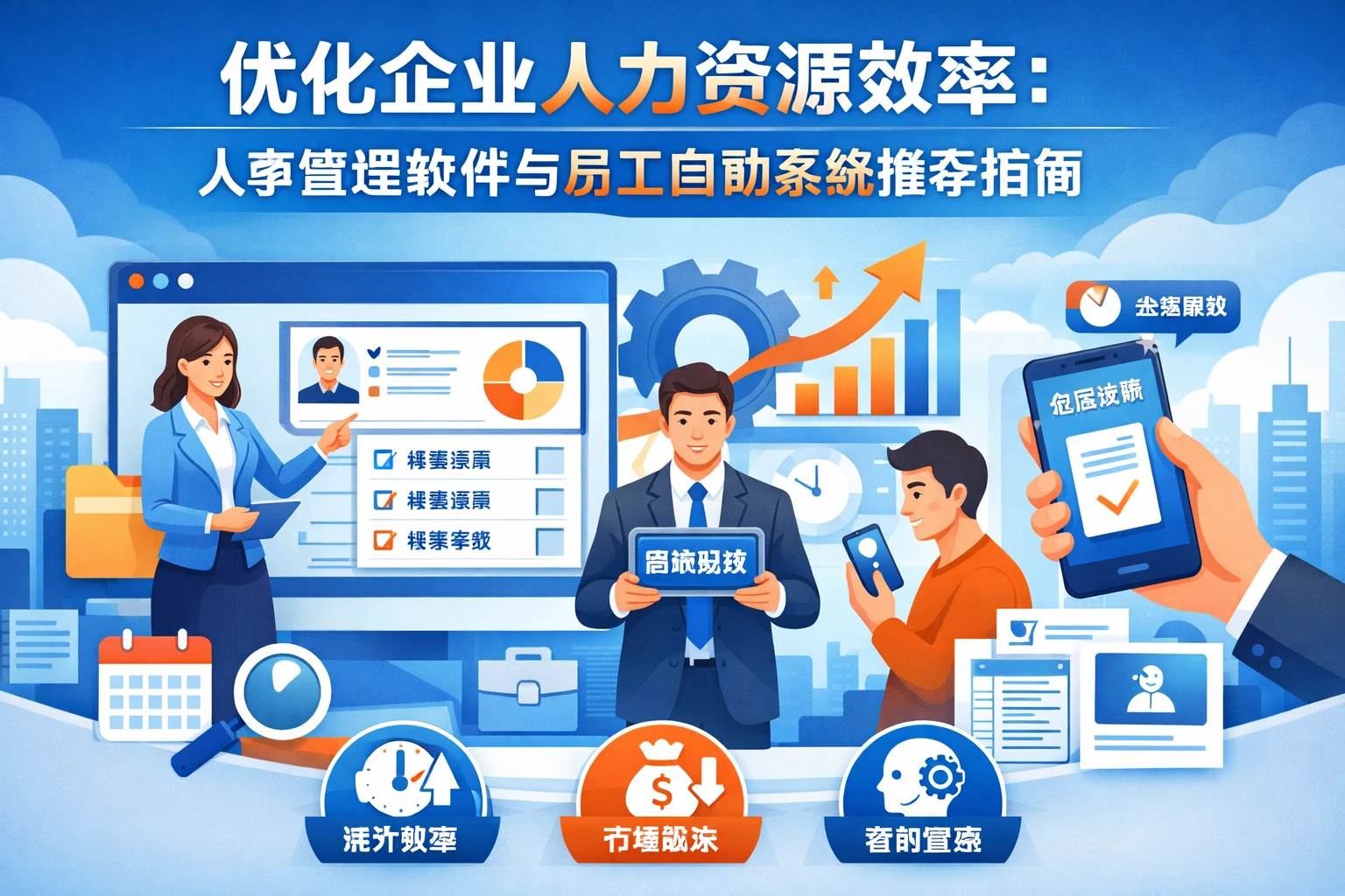 优化企业人力资源效率：人事管理软件与员工自助系统推荐指南
