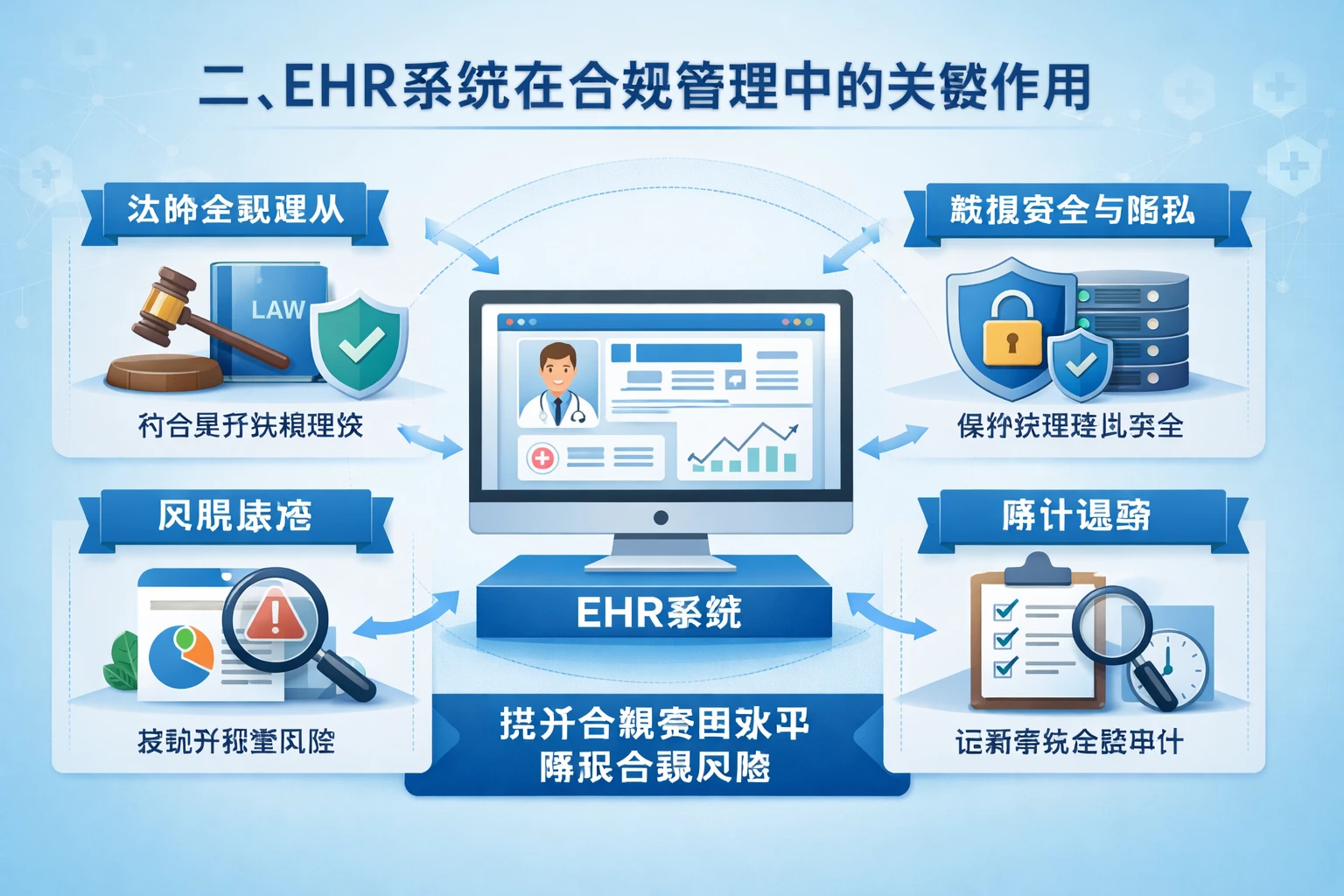 二、EHR系统在合规管理中的关键作用
