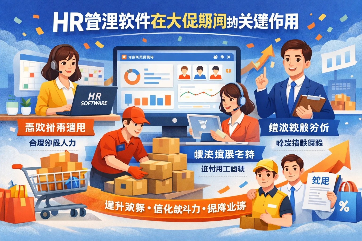 HR管理软件在大促期间的关键作用