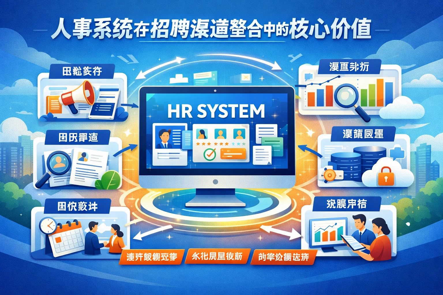人事系统在招聘渠道整合中的核心价值