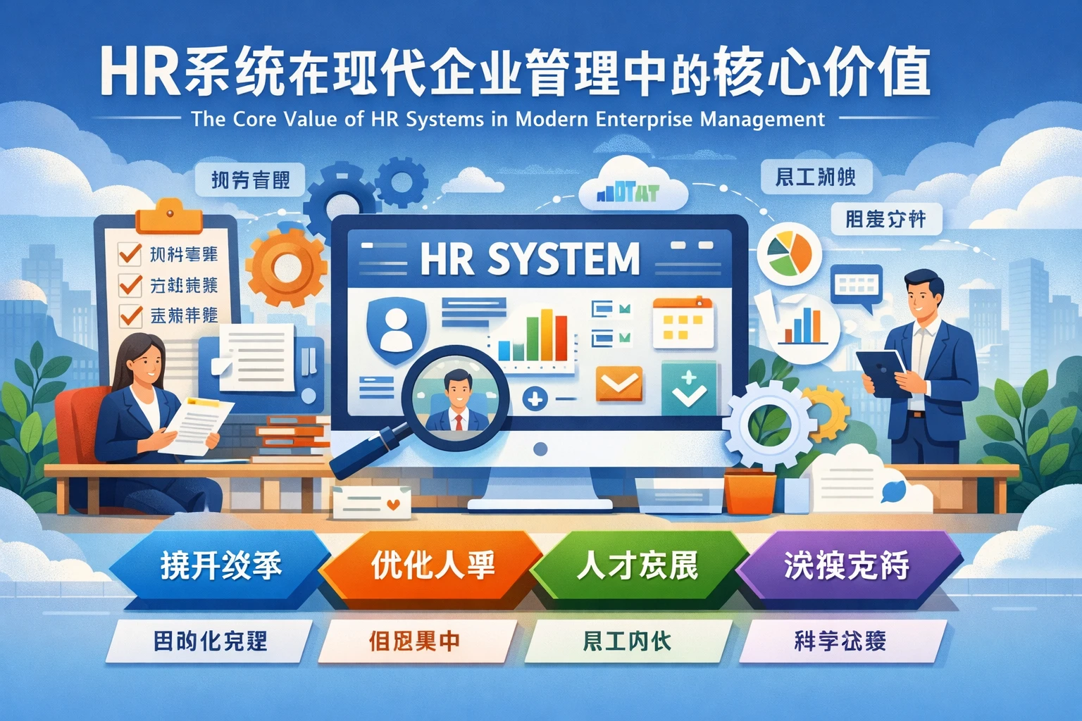HR系统在现代企业管理中的核心价值
