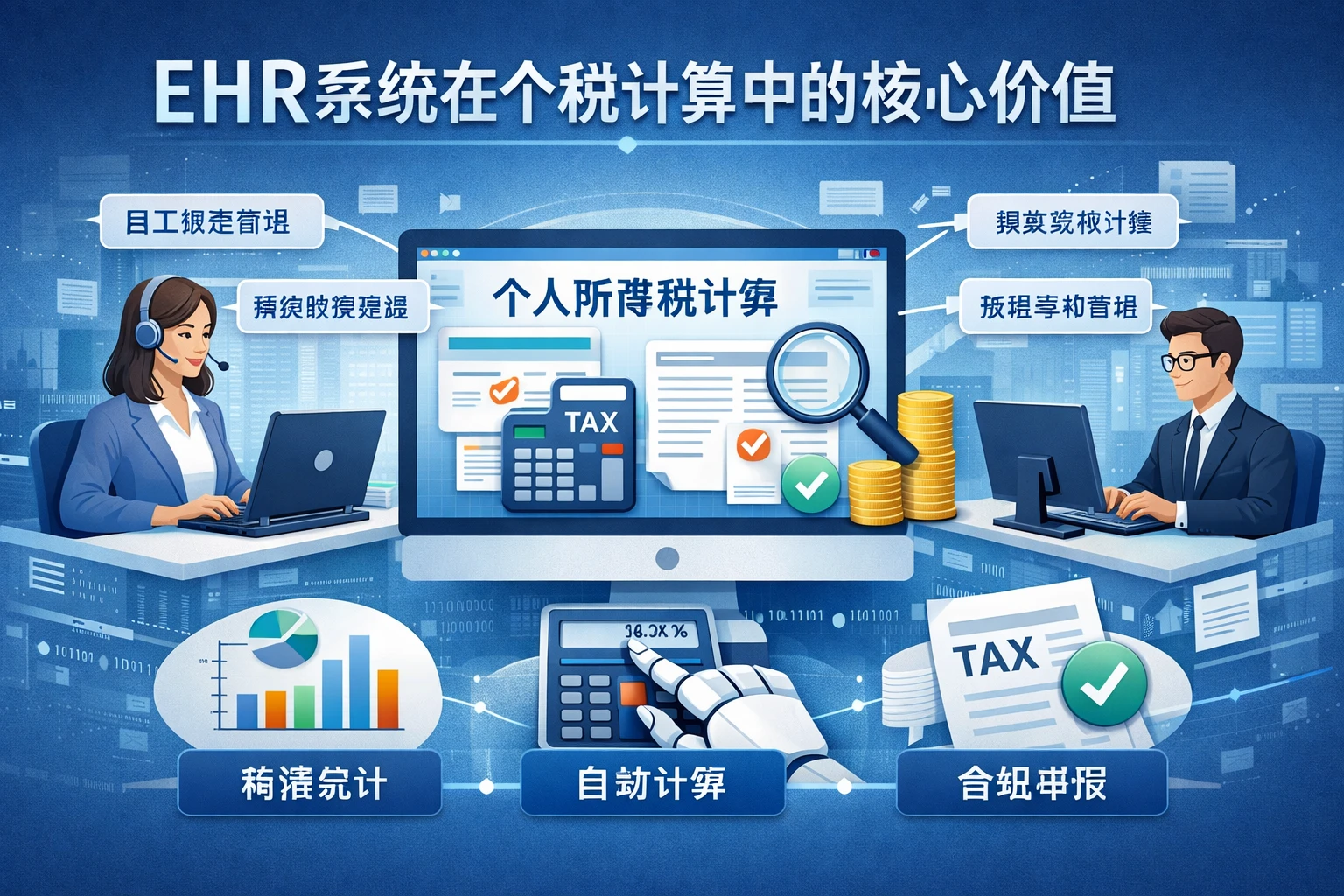 EHR系统在个税计算中的核心价值
