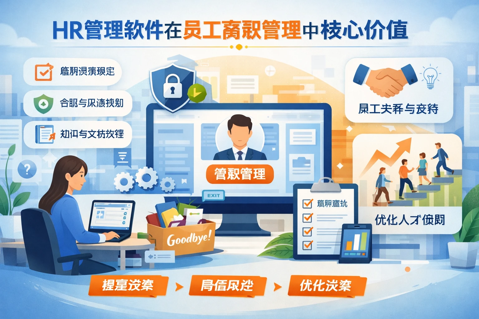 HR管理软件在员工离职管理中的核心价值