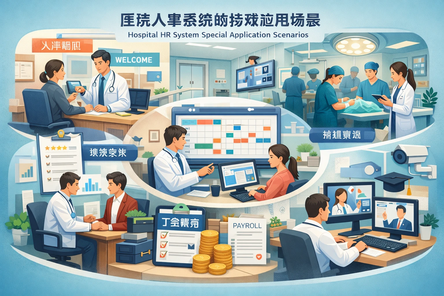 医院人事系统的特殊应用场景