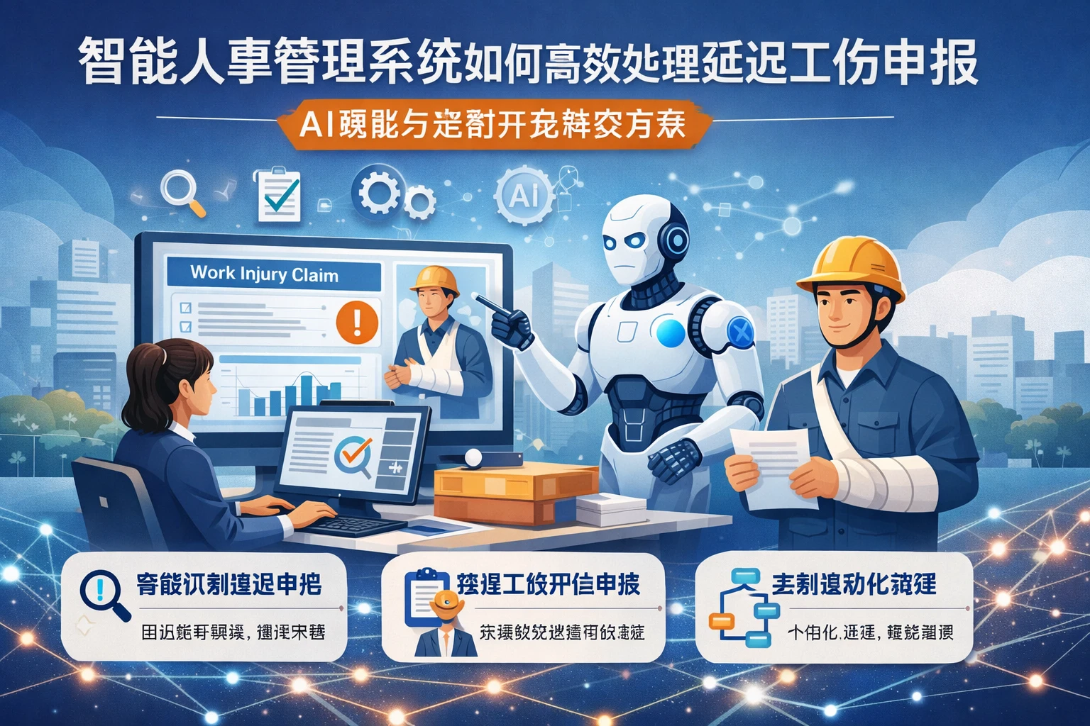 智能人事管理系统如何高效处理延迟工伤申报：AI赋能与定制开发解决方案