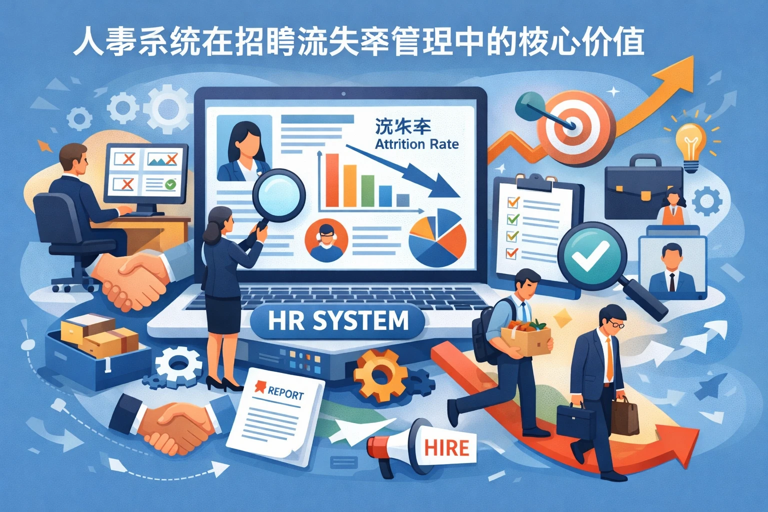 人事系统在招聘流失率管理中的核心价值
