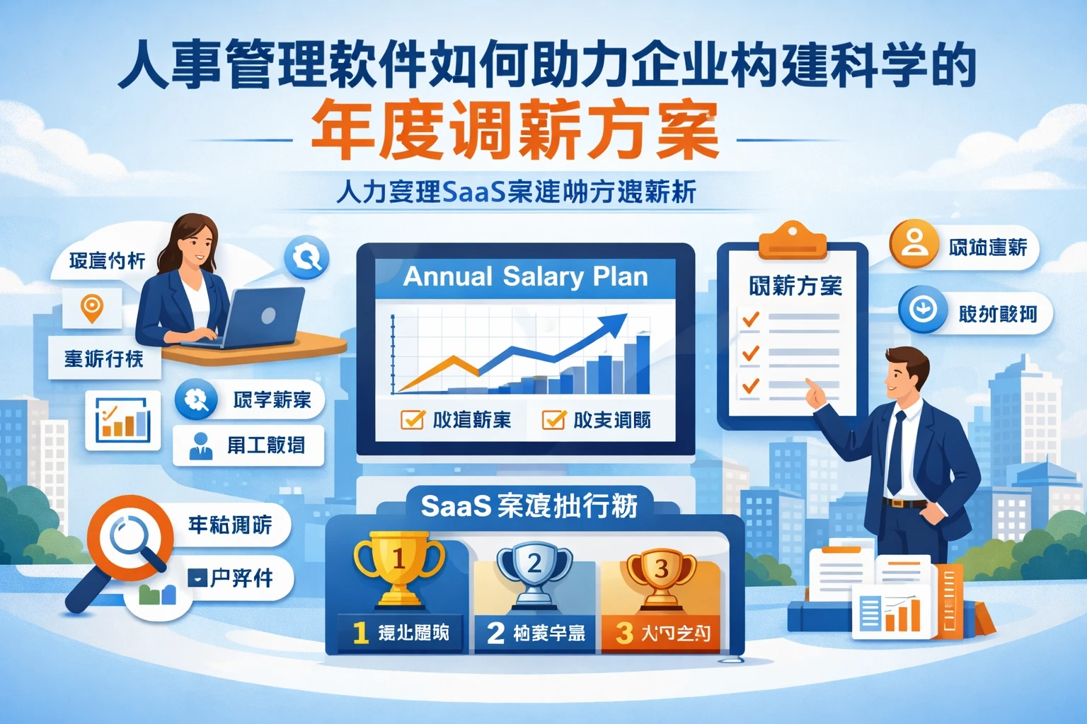 人事管理软件如何助力企业构建科学的年度调薪方案 | 人力资源SaaS系统排行榜解析