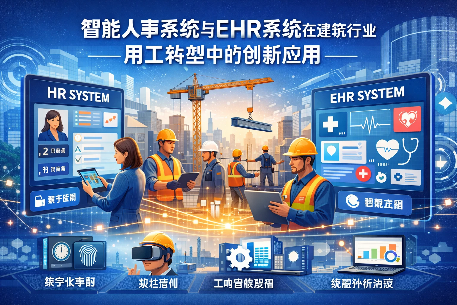 智能人事系统与EHR系统在建筑行业用工转型中的创新应用