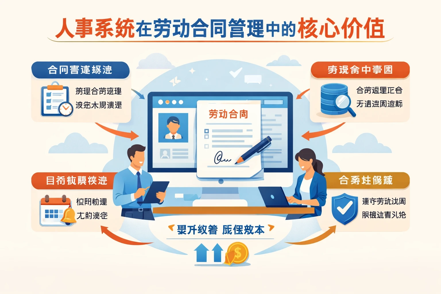 人事系统在劳动合同管理中的核心价值