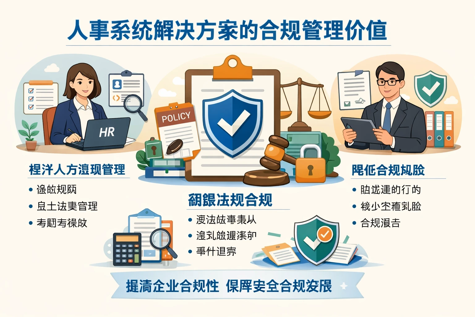 人事系统解决方案的合规管理价值