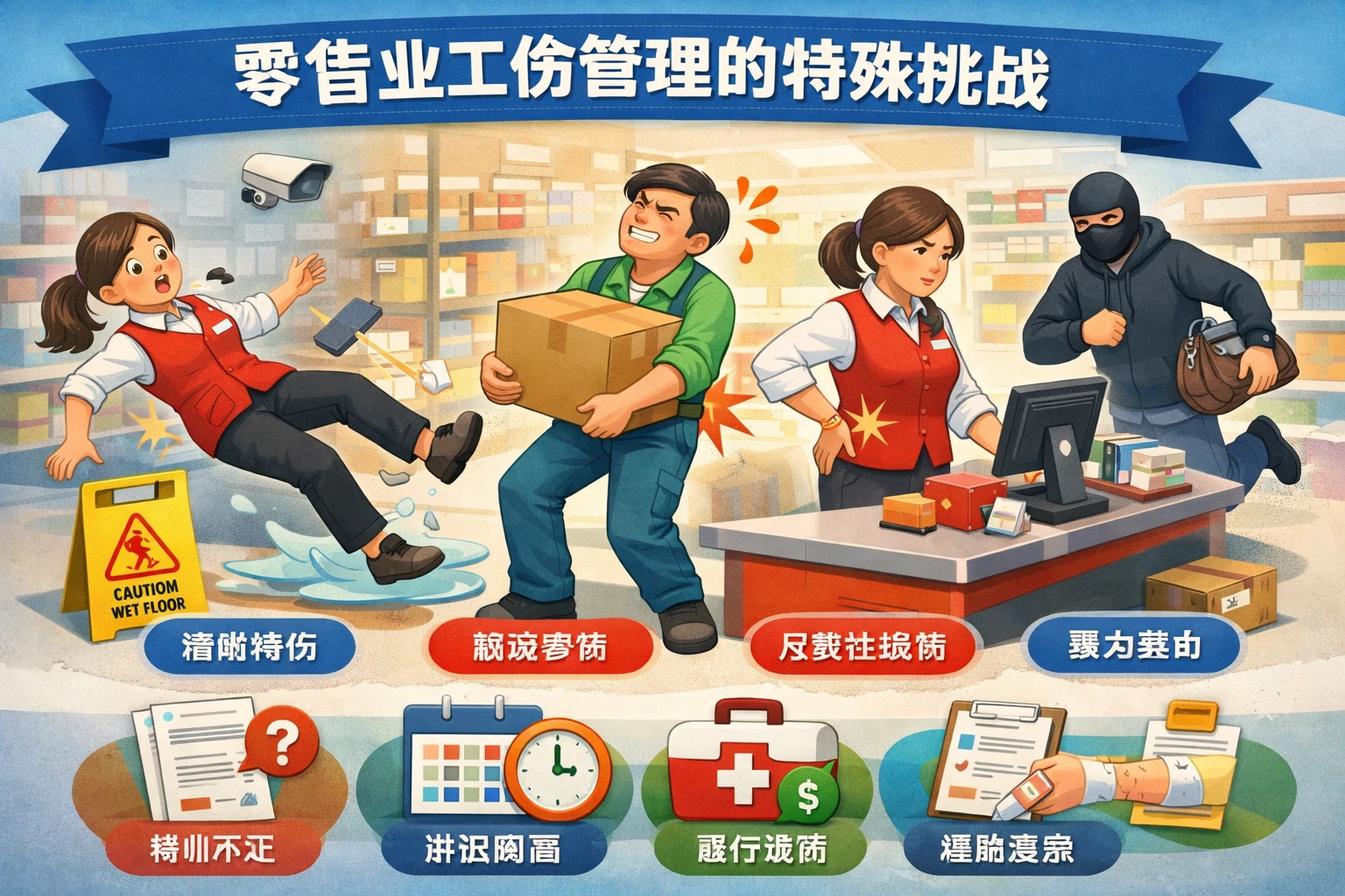 零售业工伤管理的特殊挑战