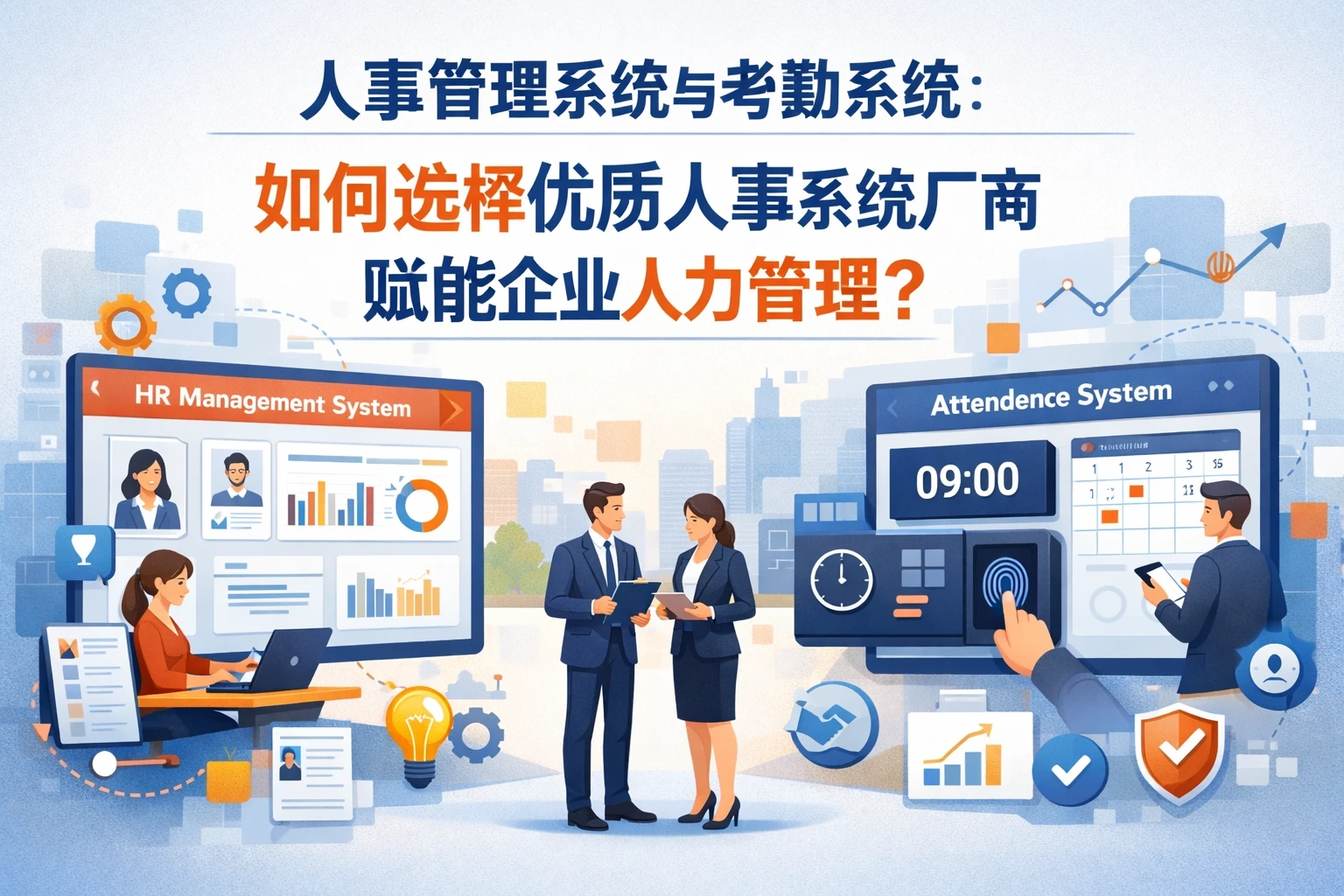人事管理系统与考勤系统：如何选择优质人事系统厂商赋能企业人力管理