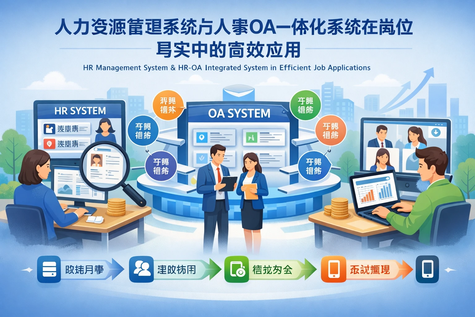 人力资源管理系统与人事OA一体化系统在岗位写实中的高效应用