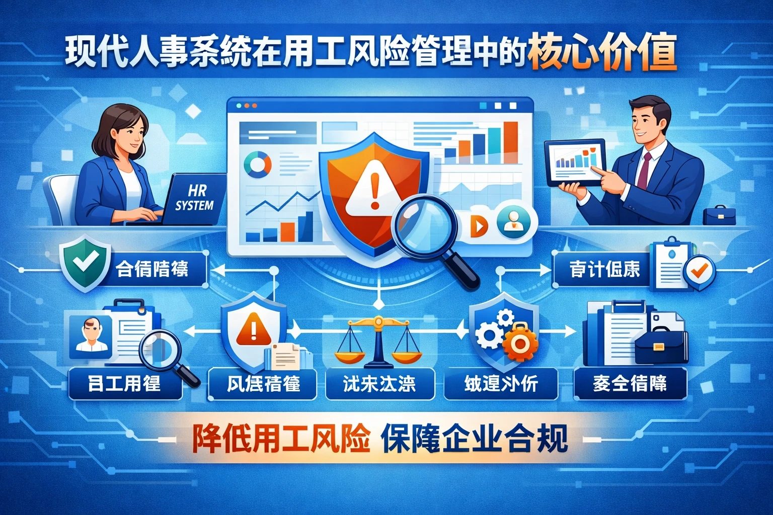 现代人事系统在用工风险管理中的核心价值