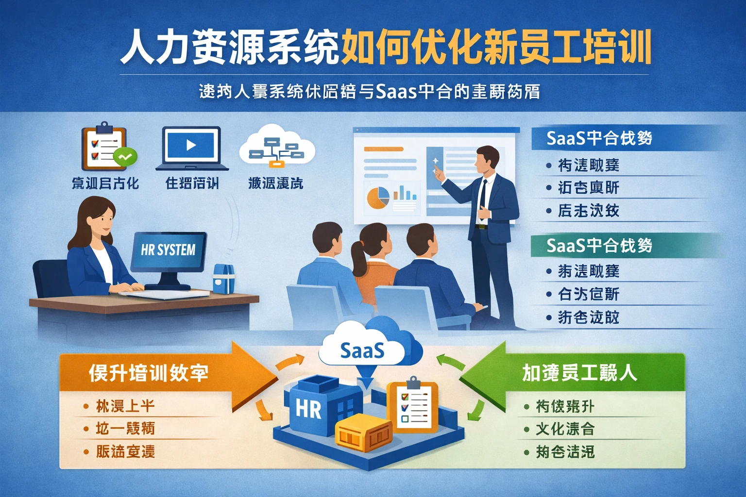 人力资源系统如何优化新员工培训：选择人事系统供应商与SaaS平台的全面指南