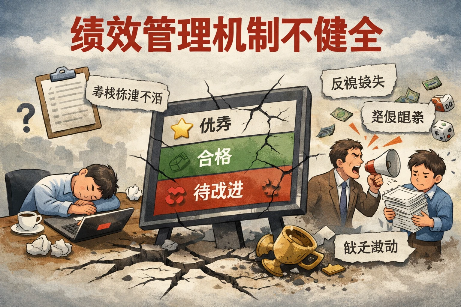 绩效管理机制不健全