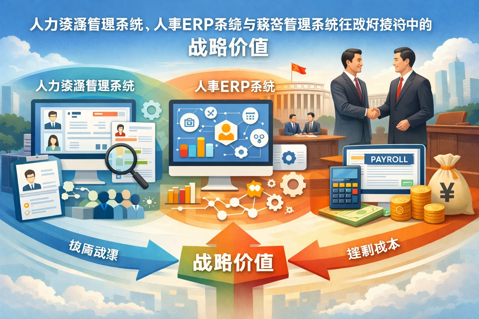 人力资源管理系统、人事ERP系统与薪资管理系统在政府接待中的战略价值