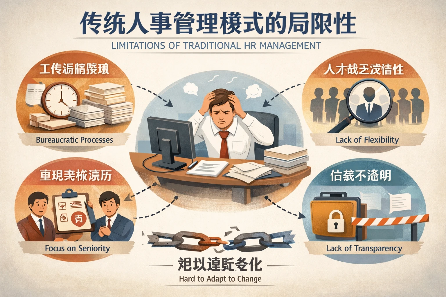 传统人事管理模式的局限性