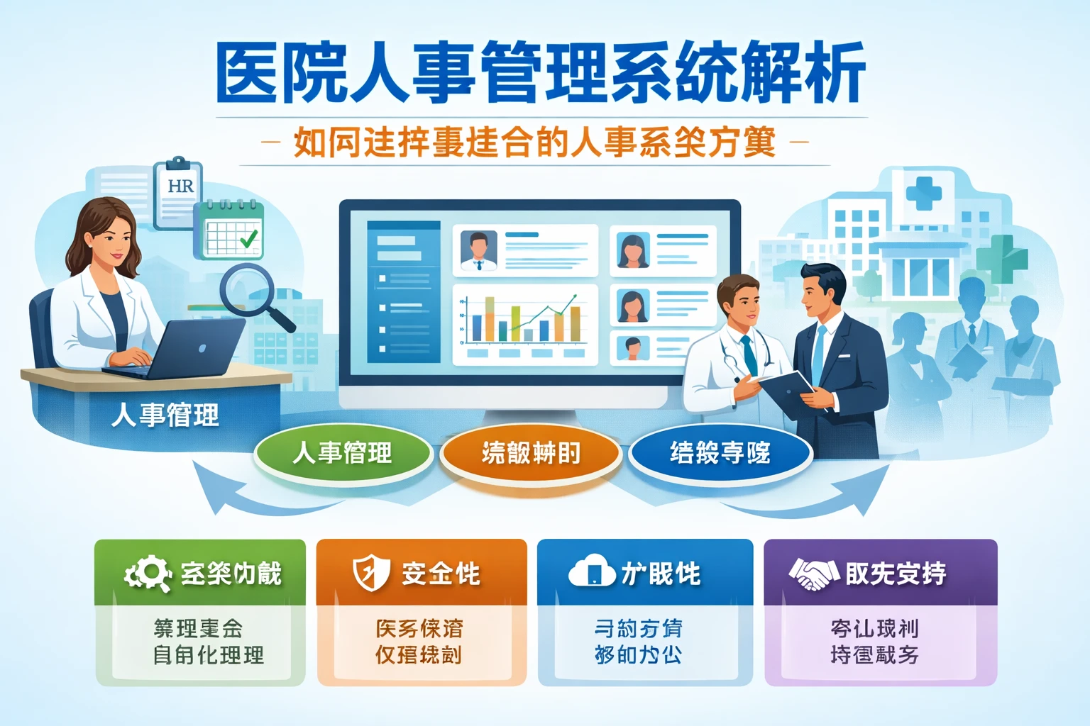 医院人事管理系统解析：如何选择最适合的人事系统方案