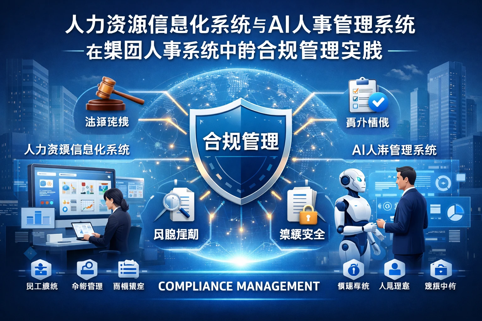 人力资源信息化系统与AI人事管理系统在集团人事系统中的合规管理实践