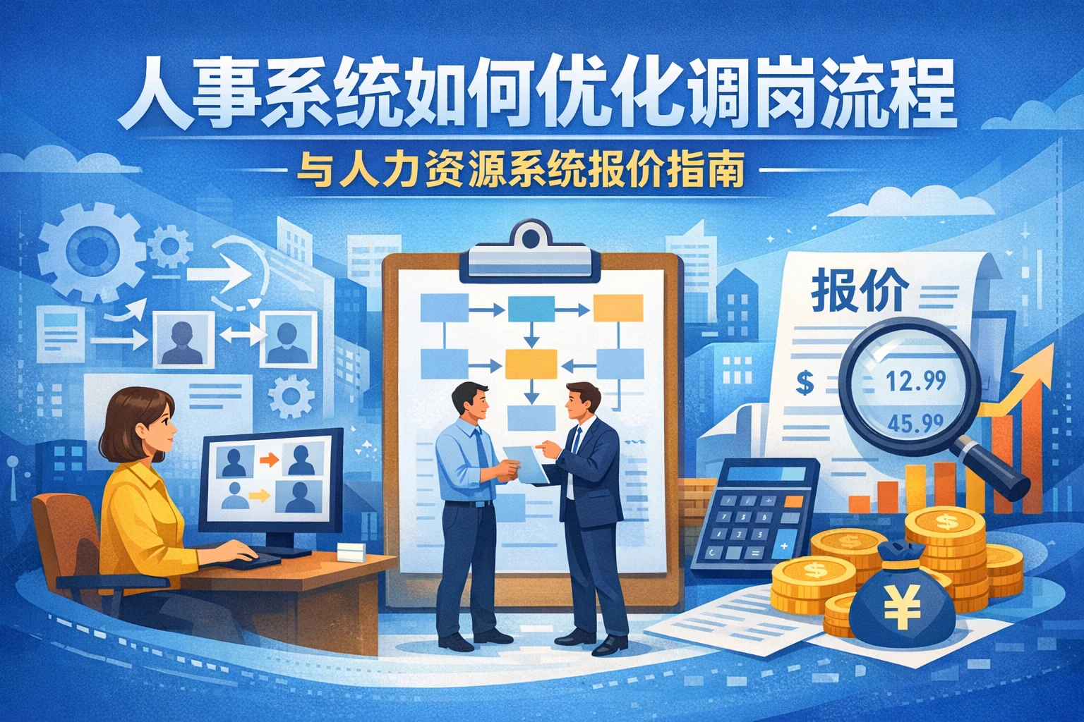 人事系统如何优化调岗流程与人力资源系统报价指南