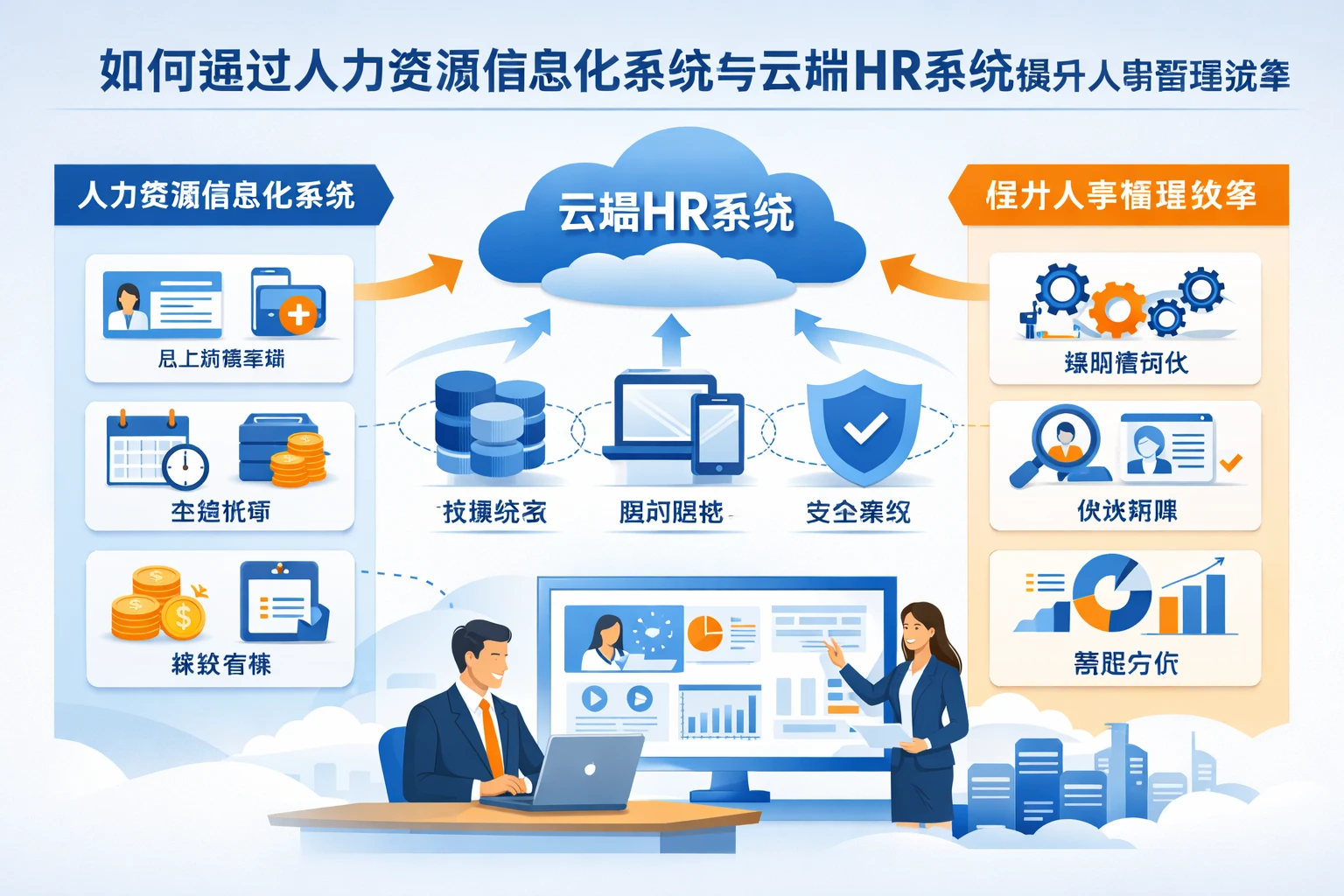 如何通过人力资源信息化系统与云端HR系统提升人事管理效率
