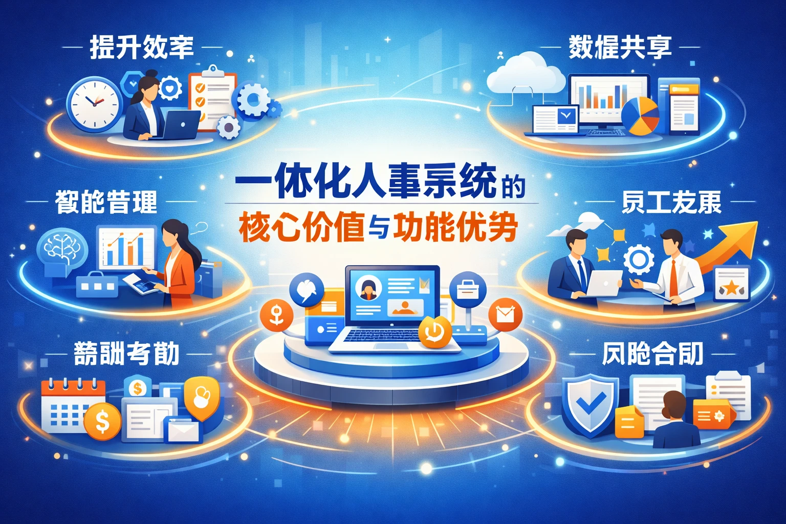一体化人事系统的核心价值与功能优势