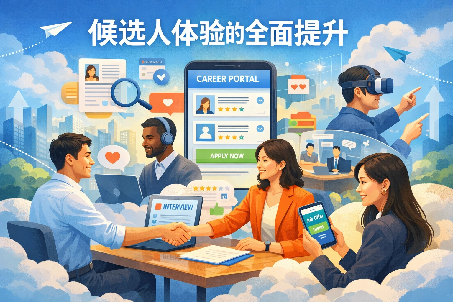 候选人体验的全面提升