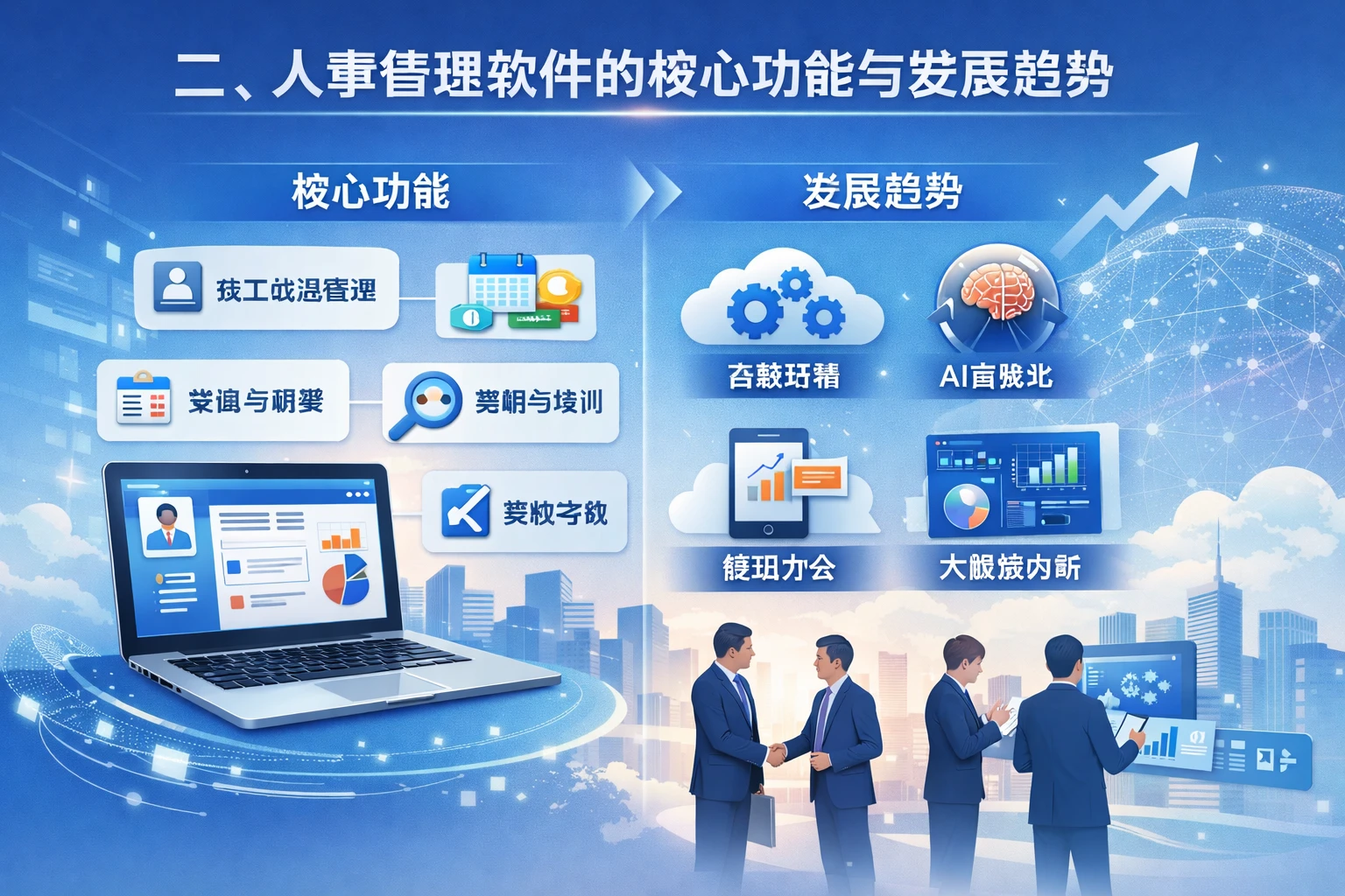 二、人事管理软件的核心功能与发展趋势