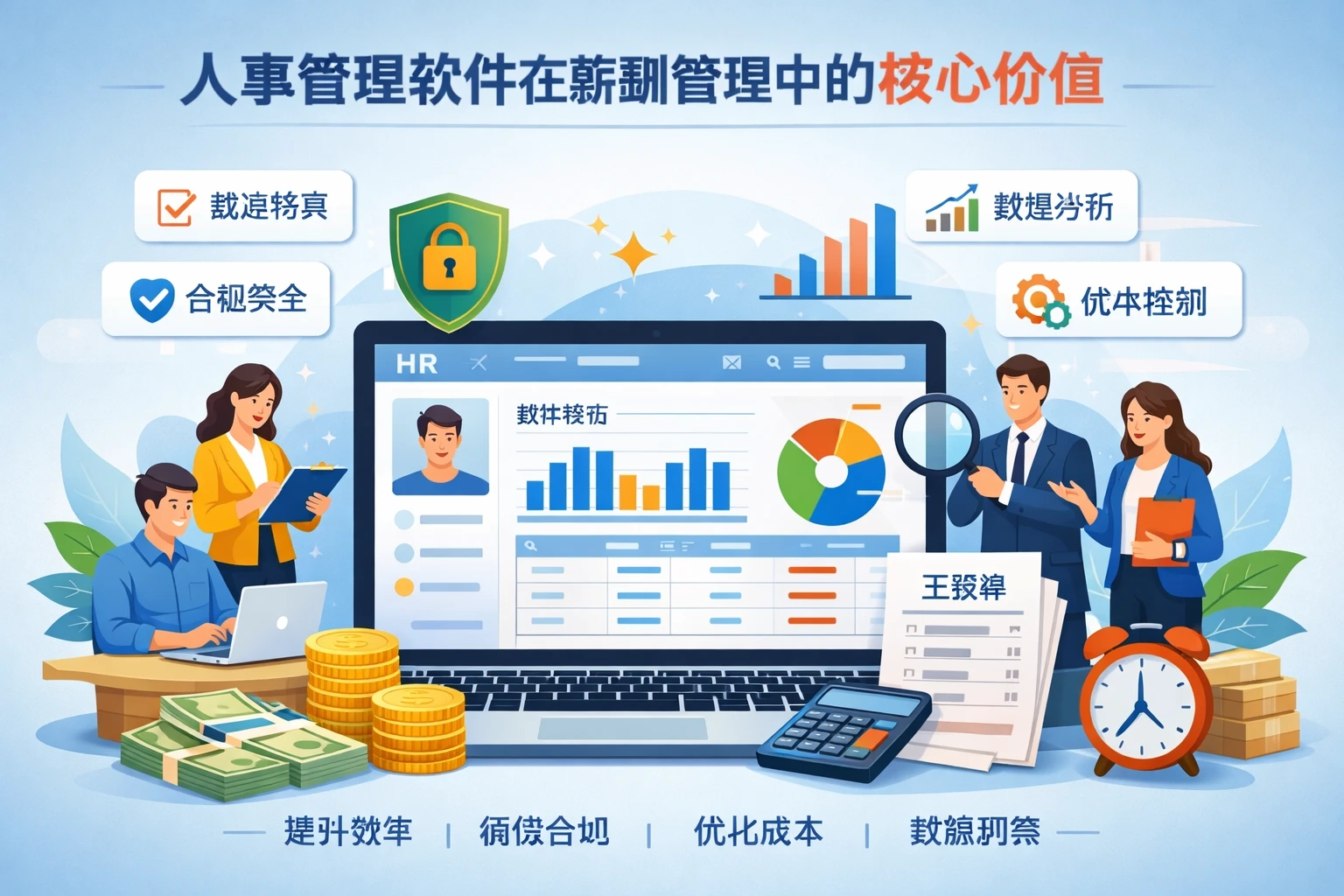 人事管理软件在薪酬管理中的核心价值