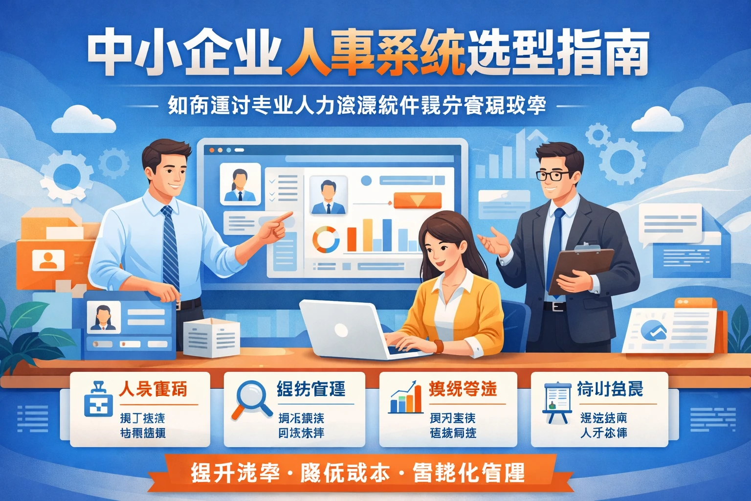 中小企业人事系统选型指南：如何通过专业人力资源软件提升管理效率