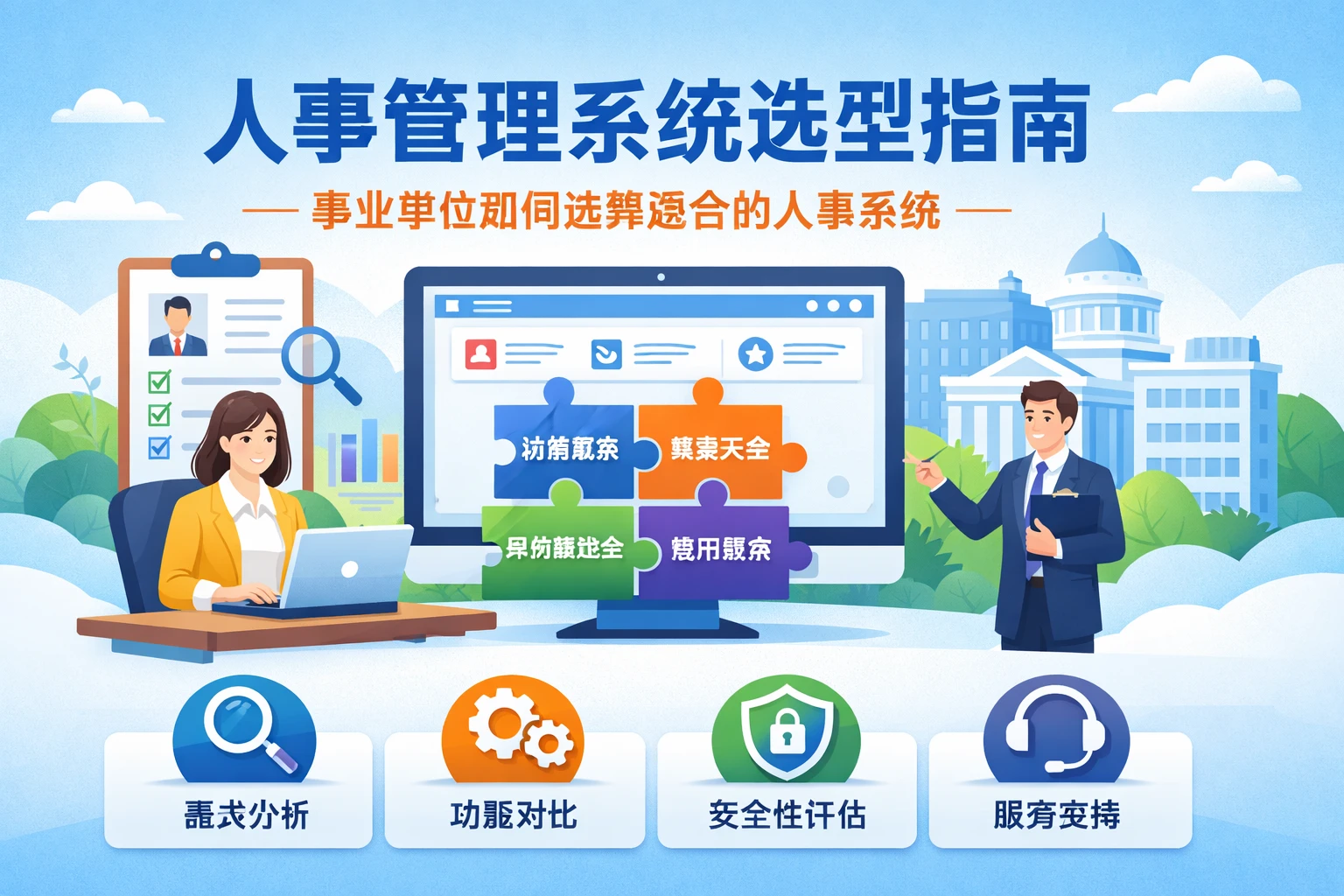 人事管理系统选型指南：事业单位如何选择适合的人事系统