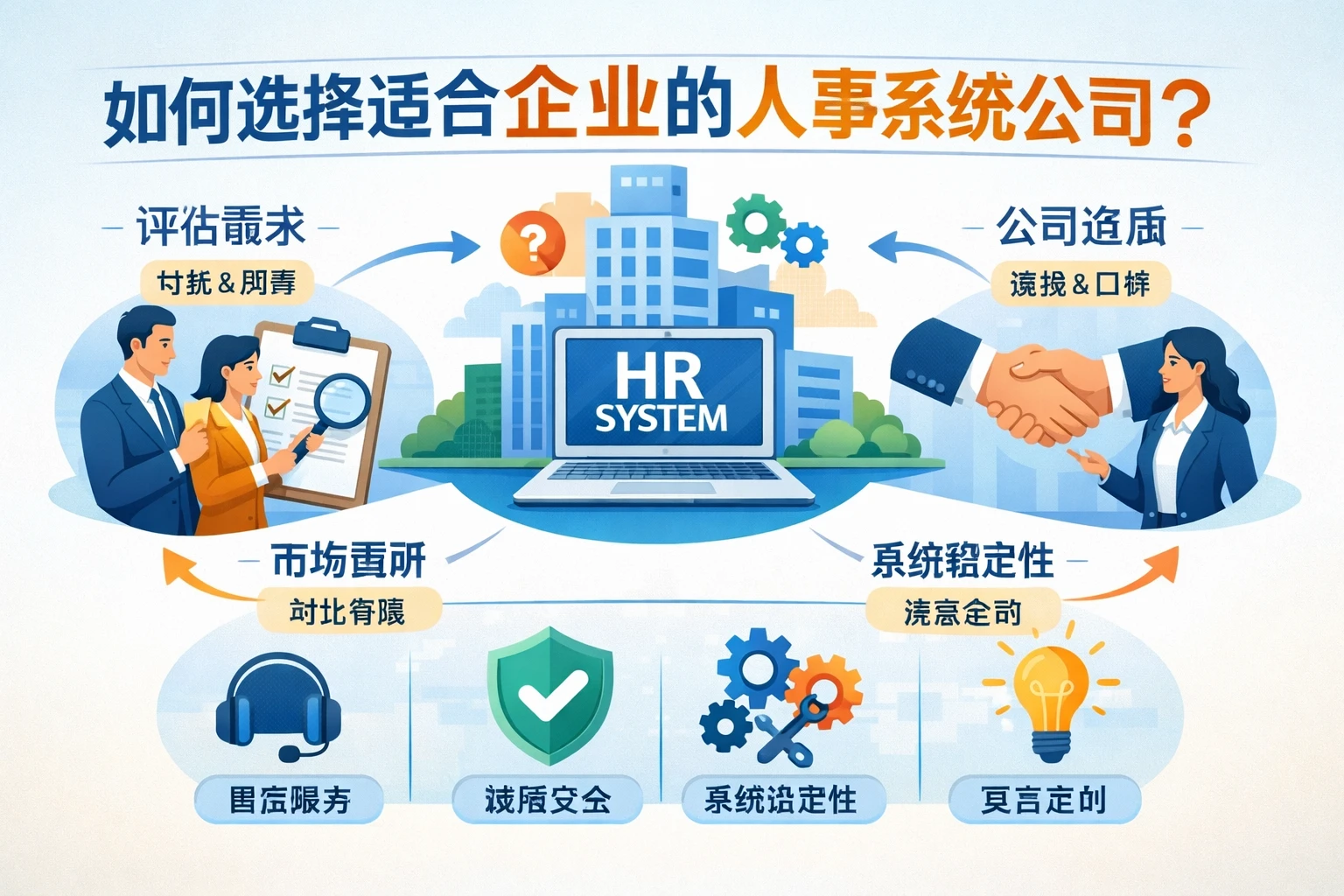 如何选择适合企业的人事系统公司