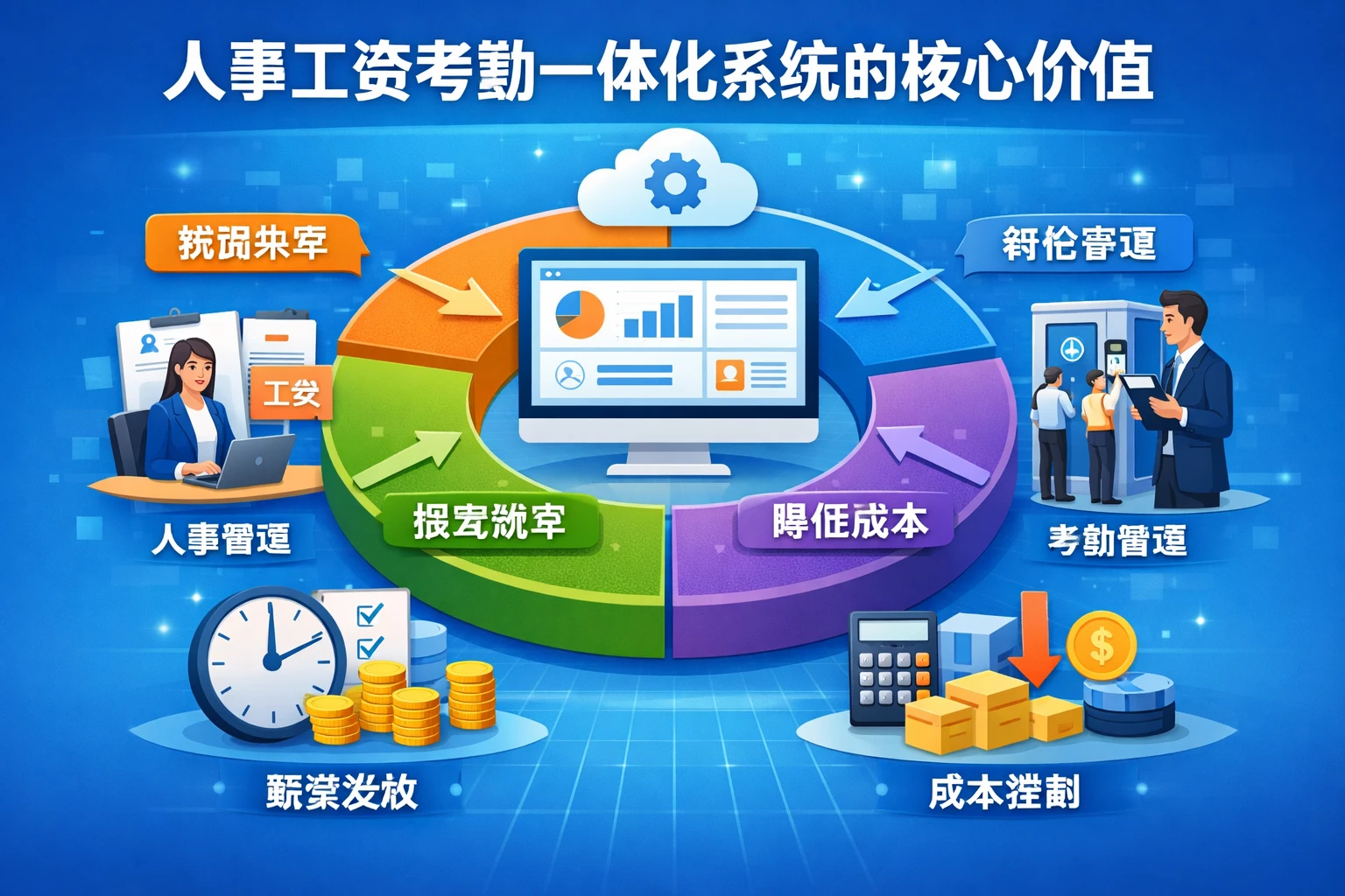 人事工资考勤一体化系统的核心价值