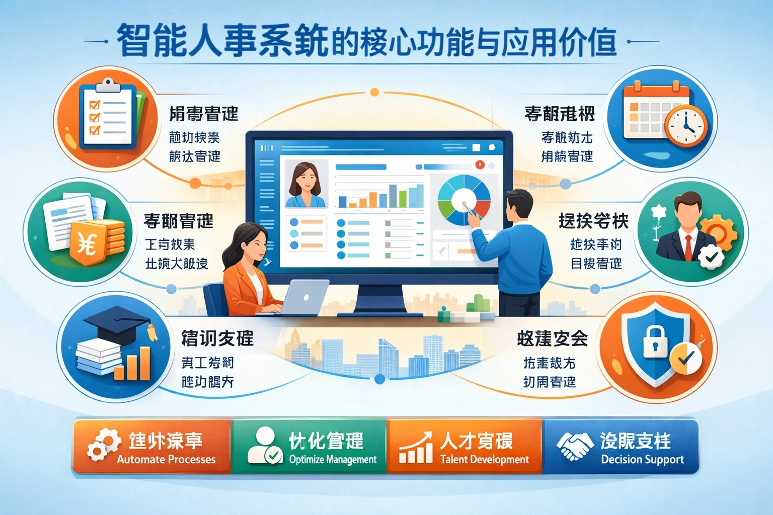 智能人事系统的核心功能与应用价值