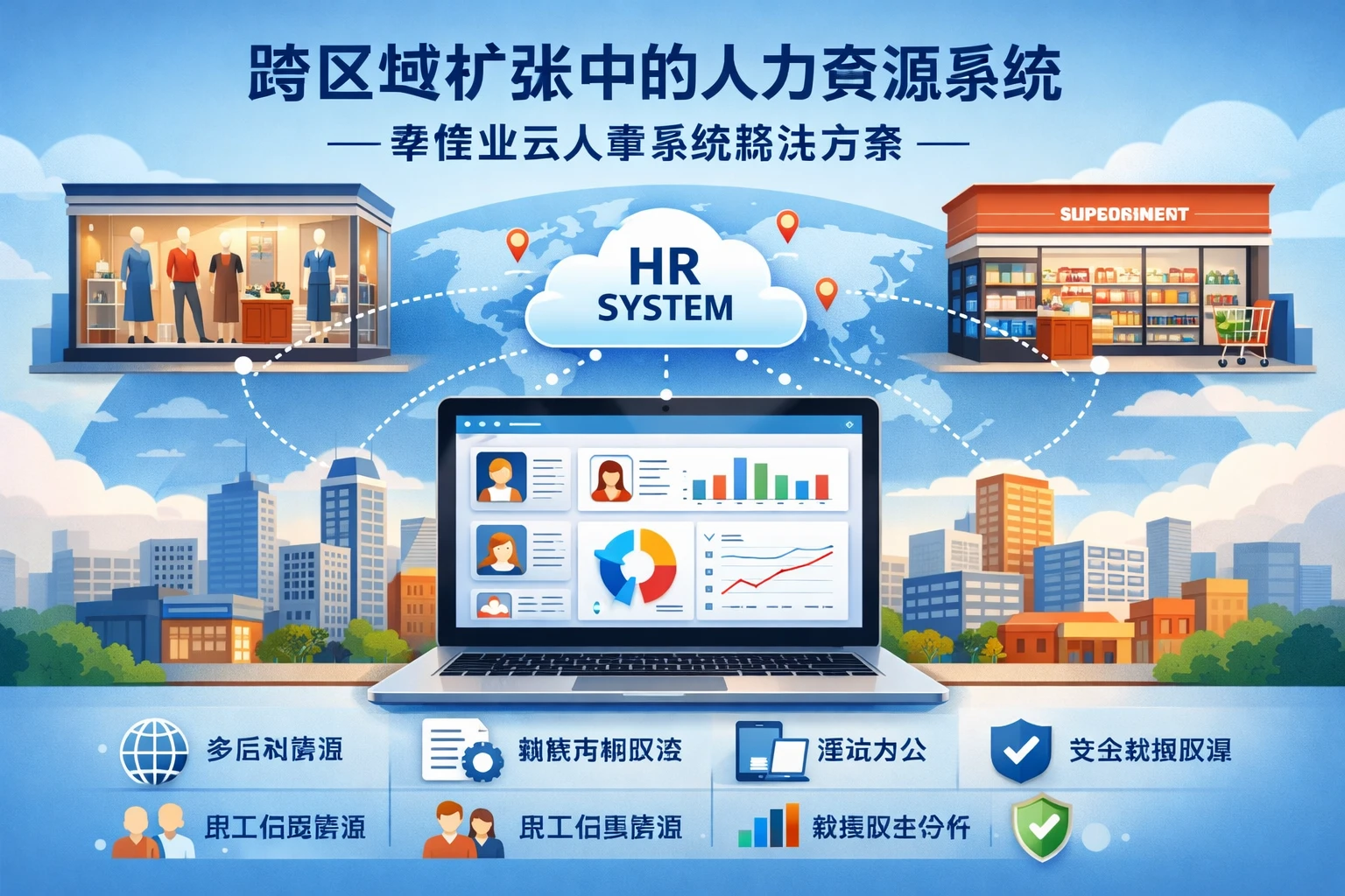 跨区域扩张中的人力资源系统:零售业云人事系统解决方案