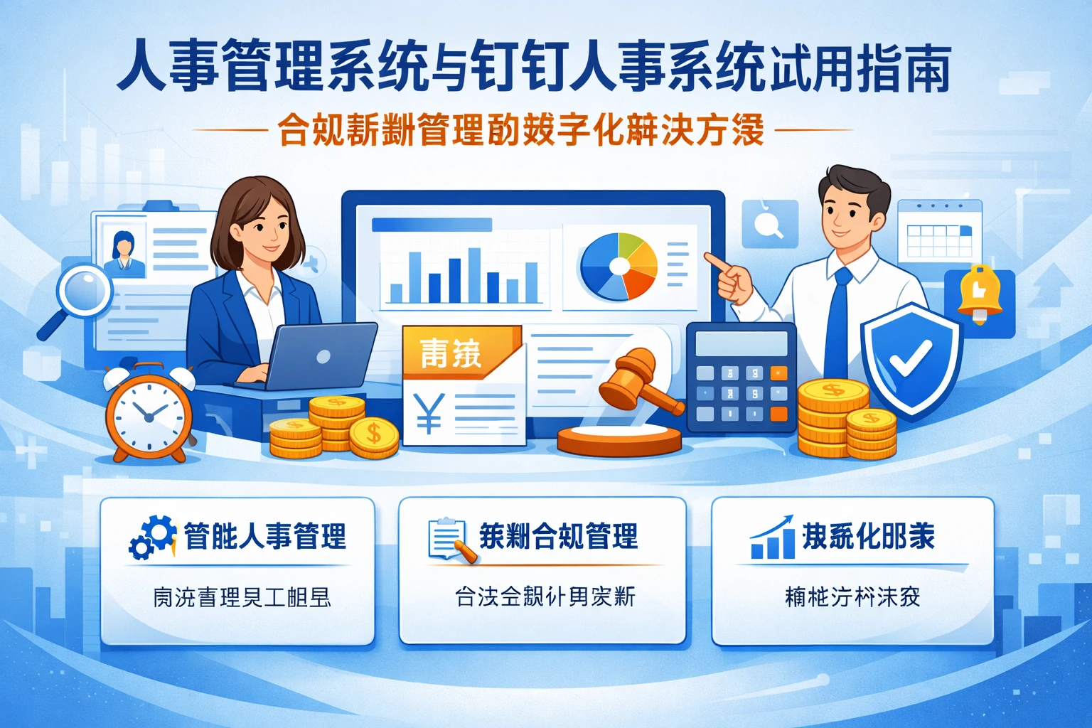 人事管理系统与钉钉人事系统试用指南:合规薪酬管理的数字化解决方案