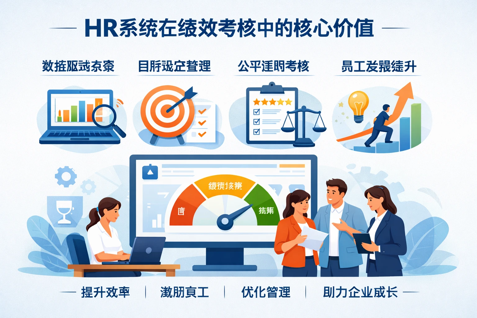 HR系统在绩效考核中的核心价值