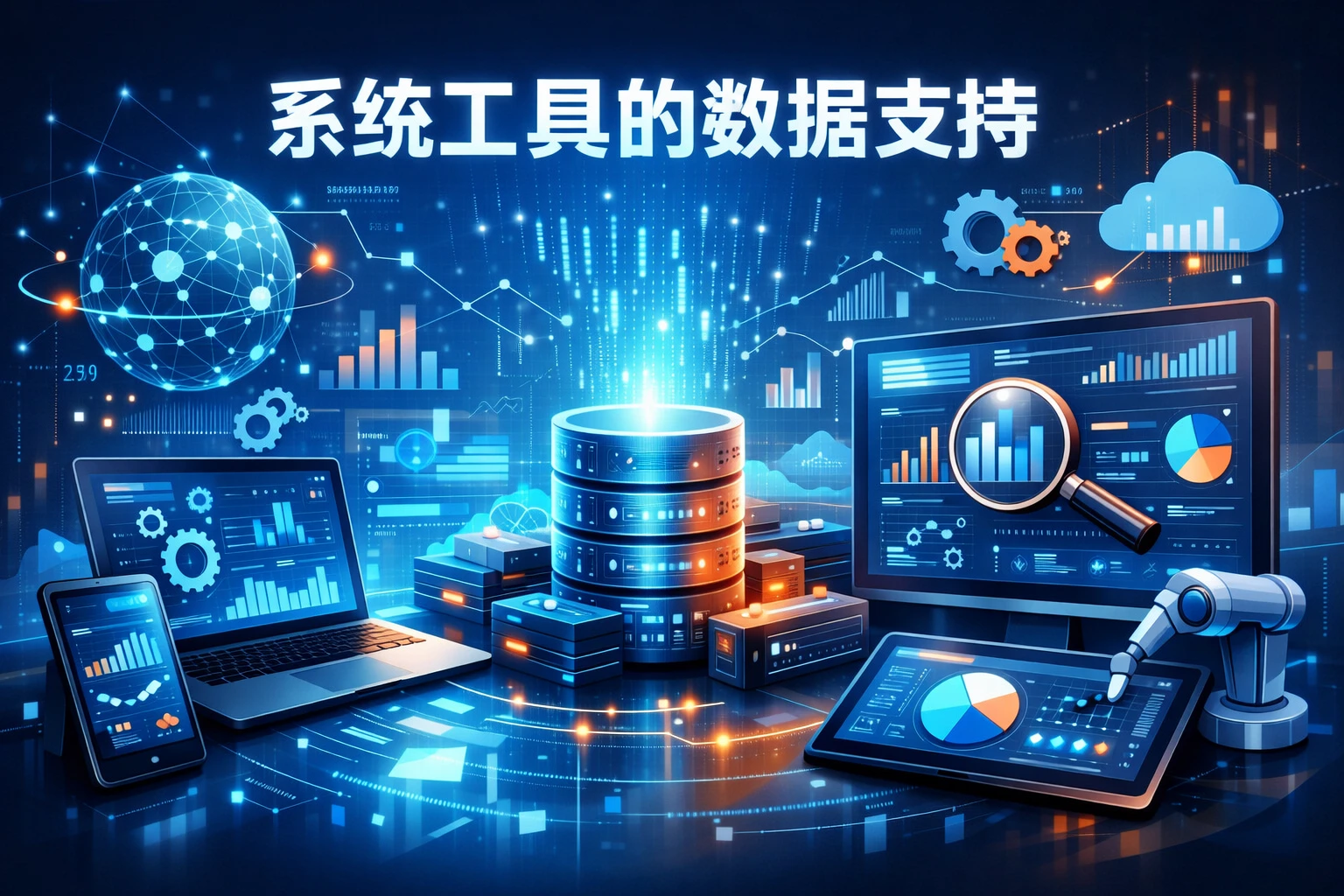 系统工具的数据支持