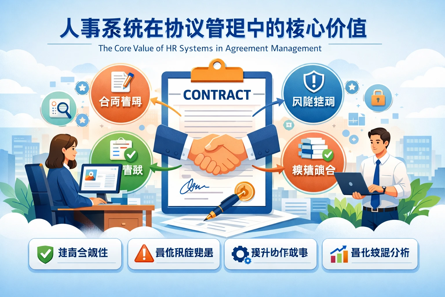 人事系统在协议管理中的核心价值