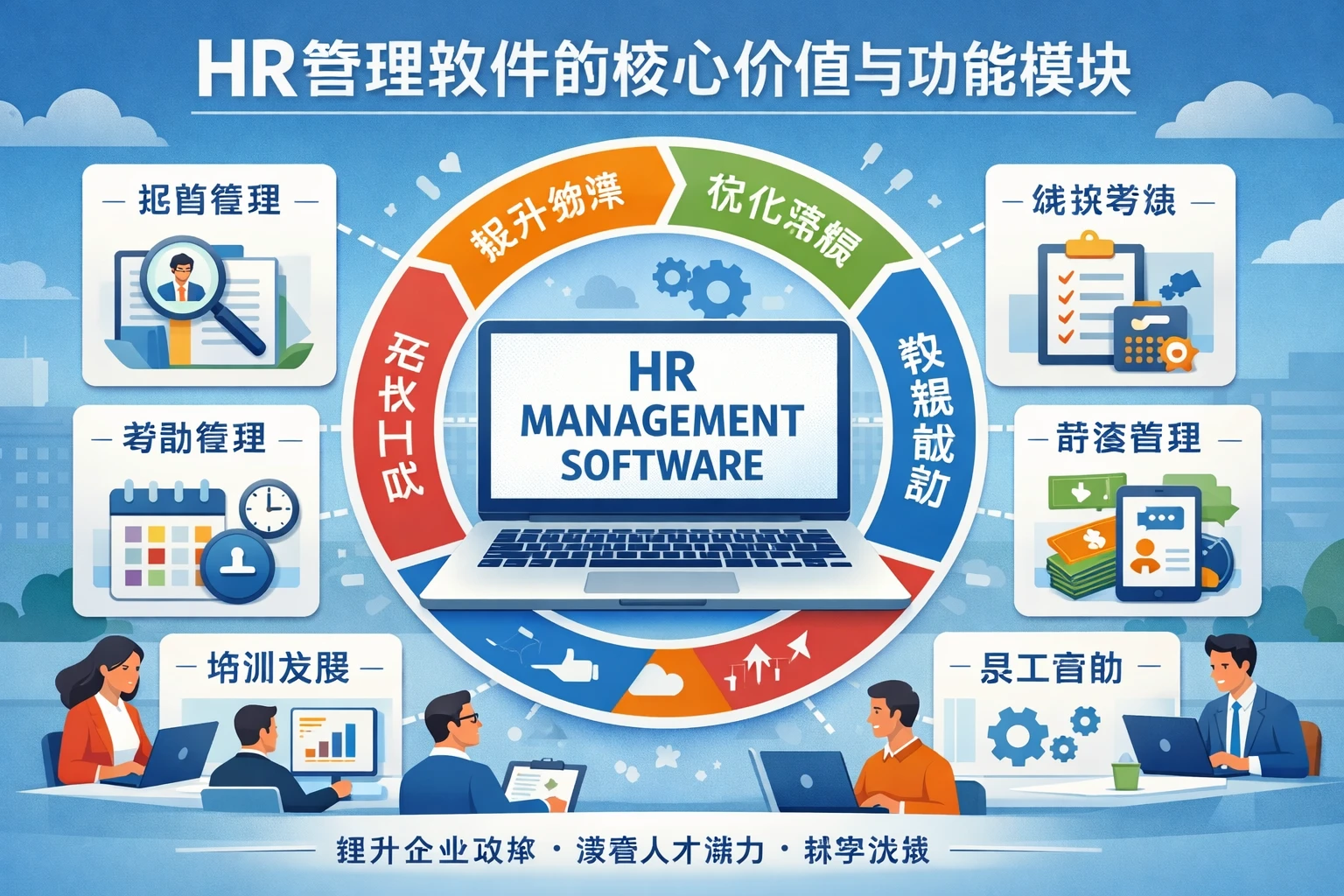 HR管理软件的核心价值与功能模块
