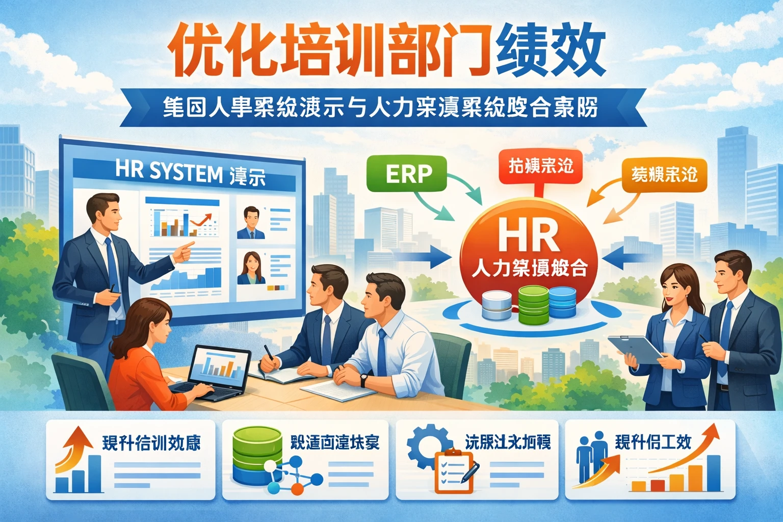 优化培训部门绩效：集团人事系统演示与人力资源系统整合策略