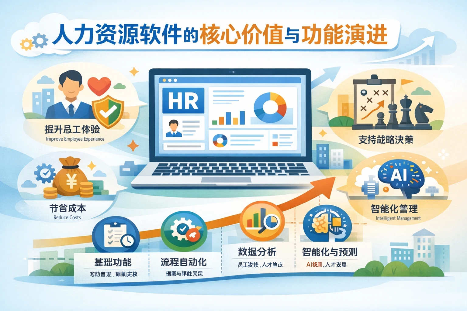 人力资源软件的核心价值与功能演进