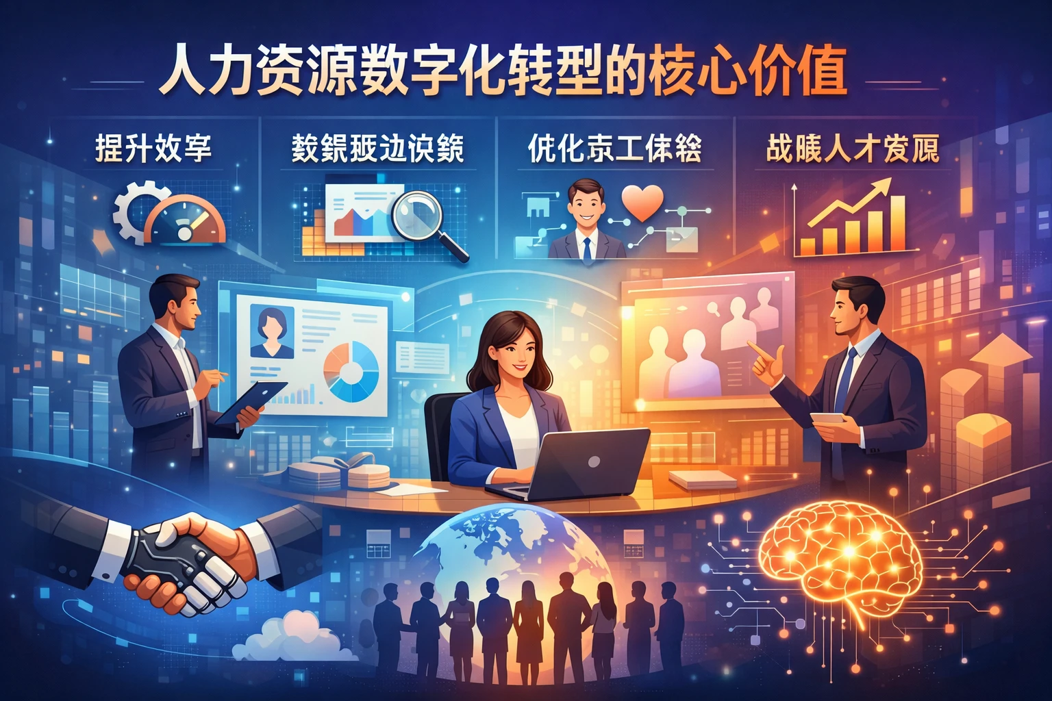 人力资源数字化转型的核心价值