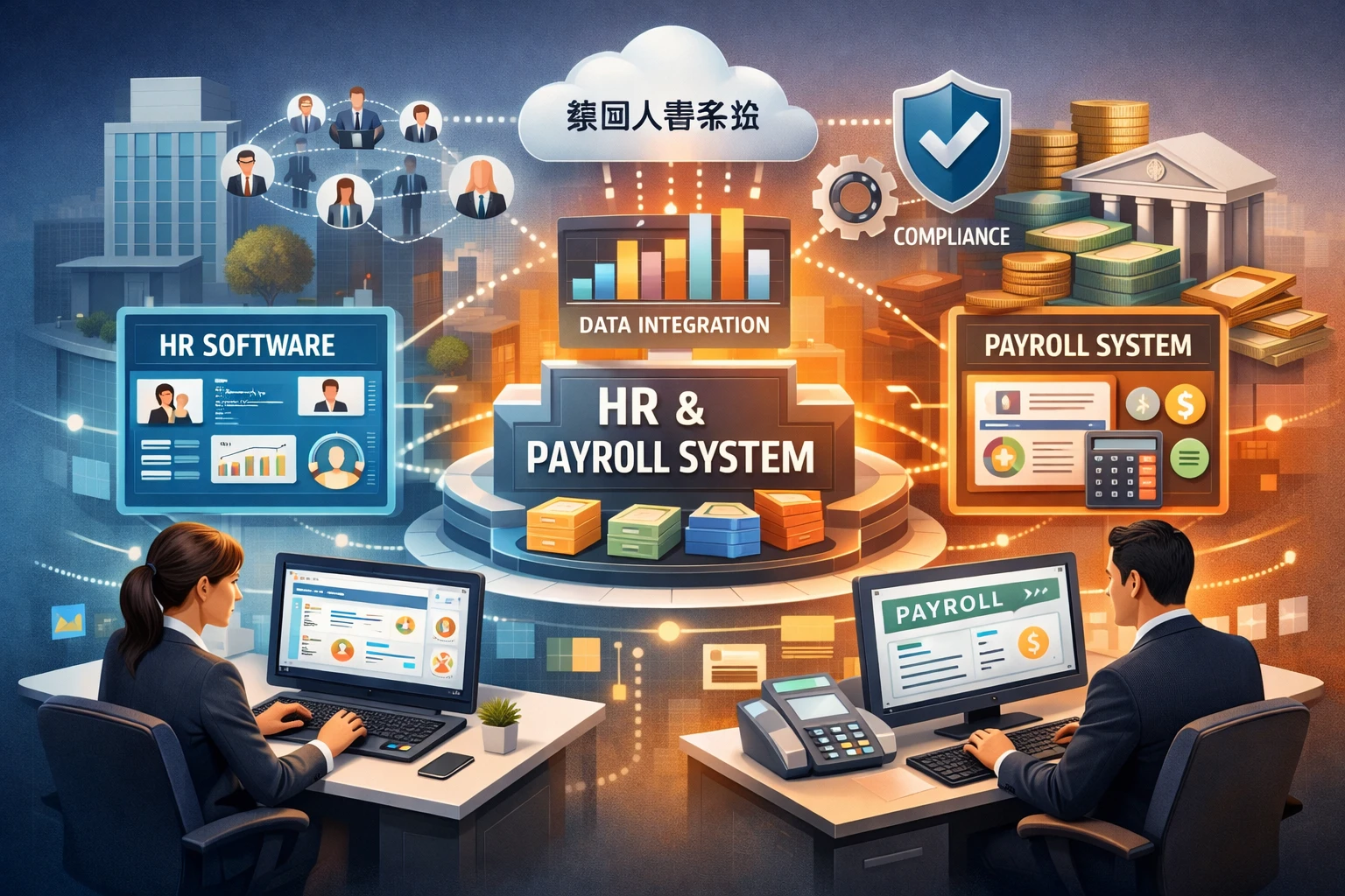 人力资源软件与薪酬管理系统在集团人事系统中的整合应用