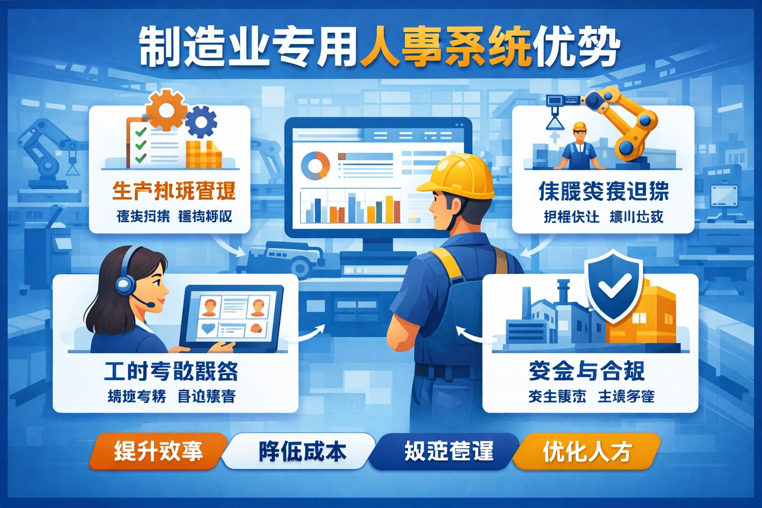 制造业专用人事系统优势
