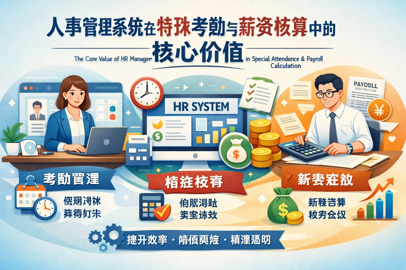人事管理系统在特殊考勤与薪资核算中的核心价值
